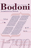 Bodoni Poster